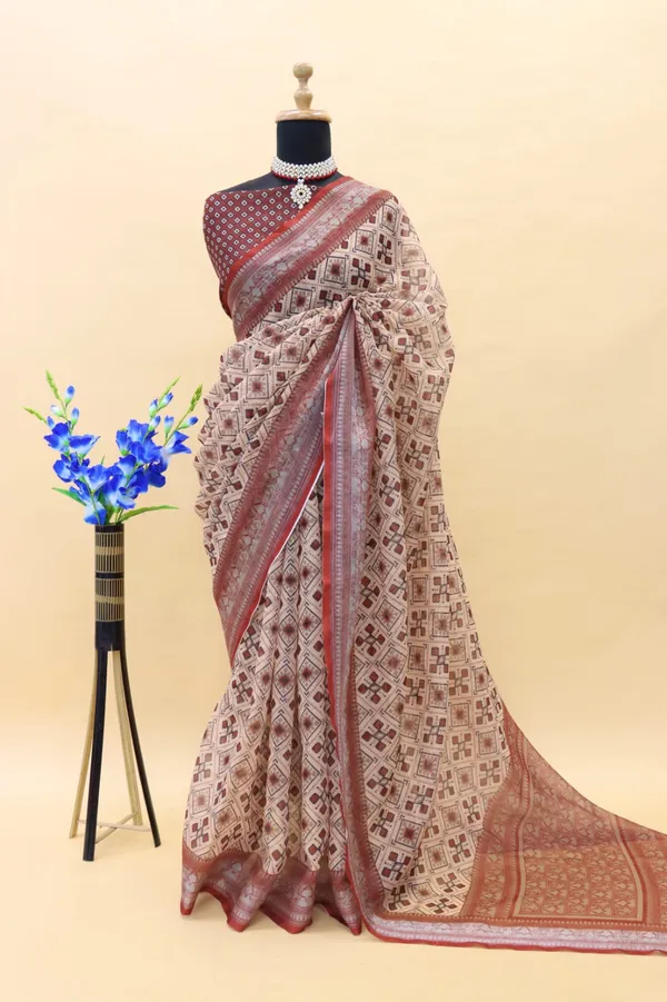 LINEN_FABRIC_DIGITAL_PRINT_SAREE